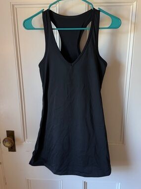 Black Racerback Mini Dress - Classic Everyday Style